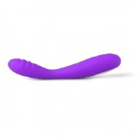 Classic G-Spot Vibrator, 12 Function, Silicone, PURPLE